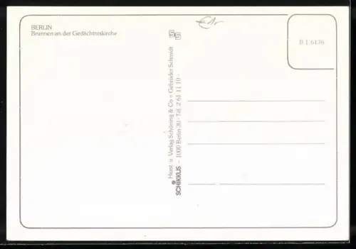 AK Berlin, Piazza auf dem Breitscheidplatz