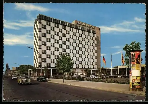 AK Berlin, Blick auf das Hilton Hotel