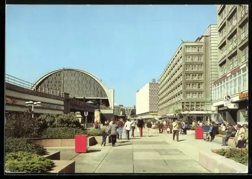 AK Berlin, Am Bahnhof Alexanderplatz