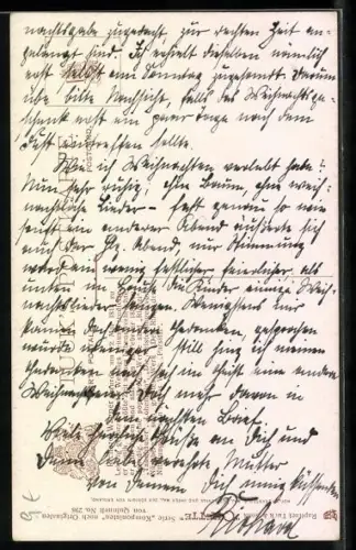 Künstler-AK Richard Wagner, Profil mit Mütze und Fliege