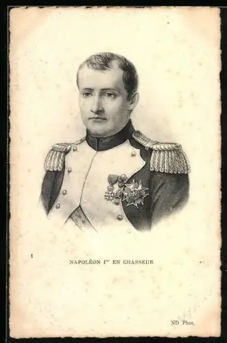 AK Napoleon I. en Chasseur