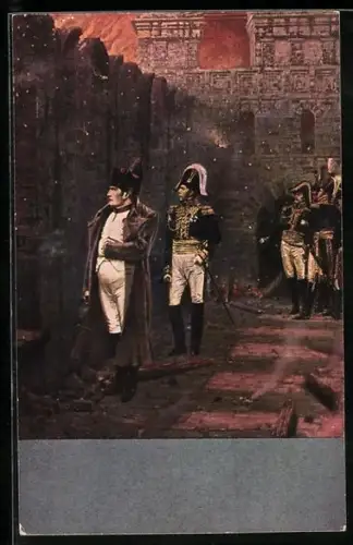 AK Moscau, Der Brand im Kreml