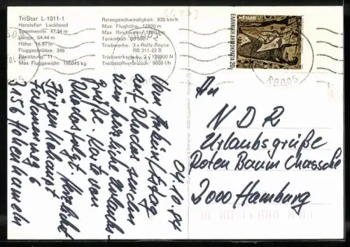 AK LTU TriStar L-1011-1 Lockhead in der Luft