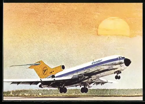 AK Fluggesellschaft Condor, Flugzeug Boeing 727