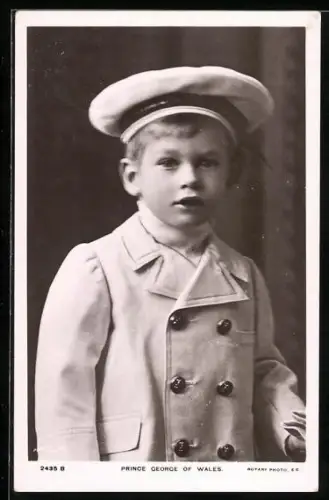 AK Prinz George of Wales mit Hut