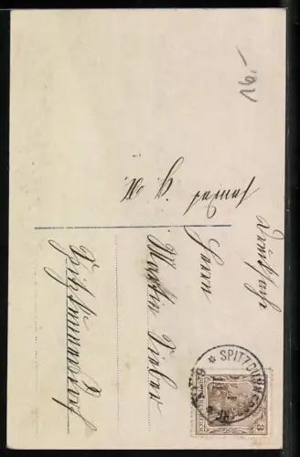 AK Junge Frau mit ihren Gleitschuhen