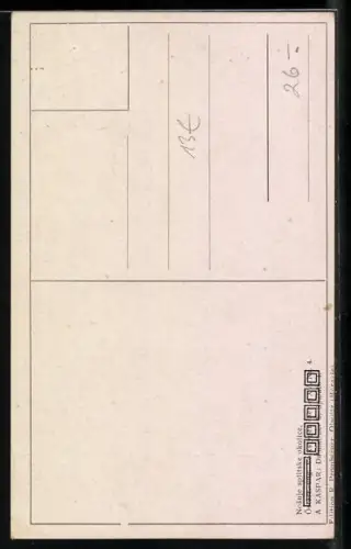 Künstler-AK Spalato, Männer in Tracht mit Tabakspfeifen