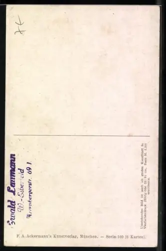 AK Robert Schumann Portrait