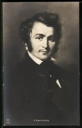 AK Jugenbildnis G. Albert Lortzing