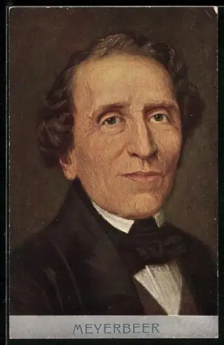 AK Komponist Meyerbeer im Portrait