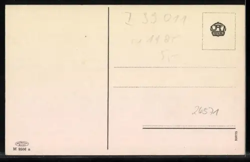 AK Lana an der Etsch, Partie in der Gaulschlucht