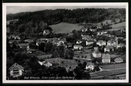 AK Bad Altheide, Villen unter dem Töpferberg