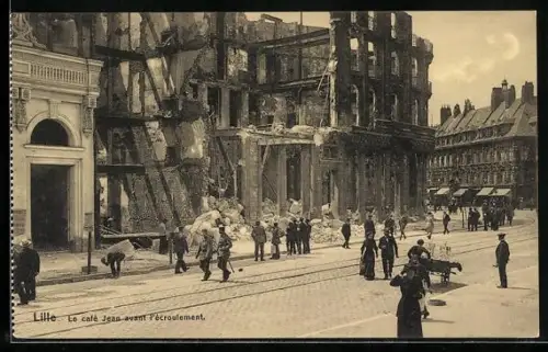 AK Lille, Le café Jean avant l`écroulement