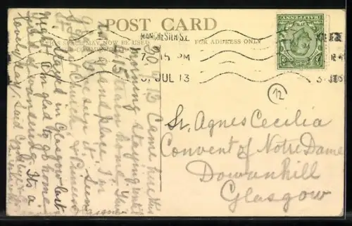 AK Edinburgh, Prince`s St. & Scott Monument