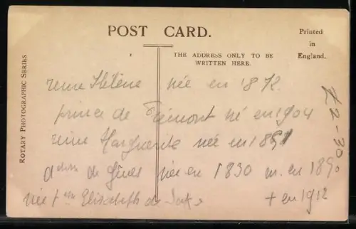 AK Königin Margherita von Italien mit Prinz von Piedmont