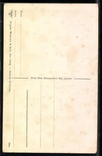 AK Königliche Familie von den Niederlanden zur Silbernen Hochzeit