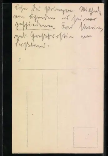 AK Prinz Lennart von Schweden im weissen Kleid