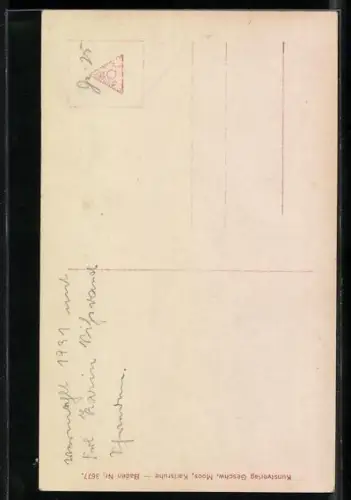 AK Prinz Lennart von Schweden im Matrosen-Anzug mit Flagge