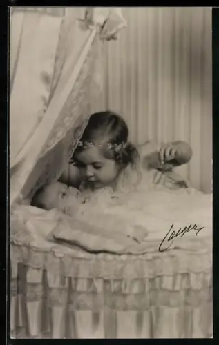 AK Prinzessinnen Margarehta und Birgitta von Schweden