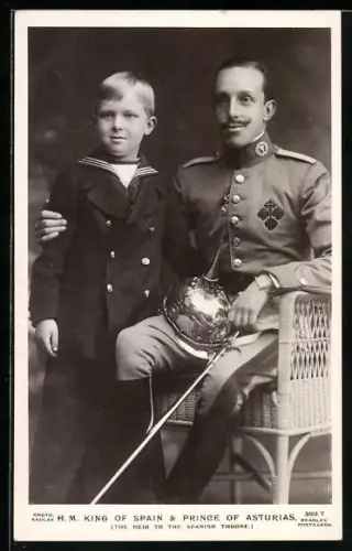 AK H.M. King of Spain & Prince of Asturias - The heir to the Spanish Throne
