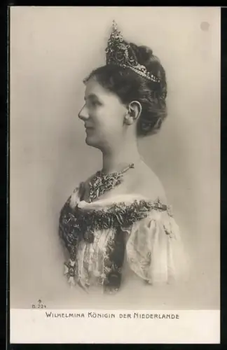 AK Wilhelmina Königin der Niederlande