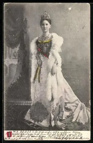 AK Portrait der Königin von den Niederlanden