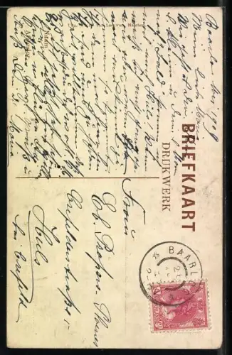 AK Huiselijk Geluk, Wilhelmina von den Niederlanden