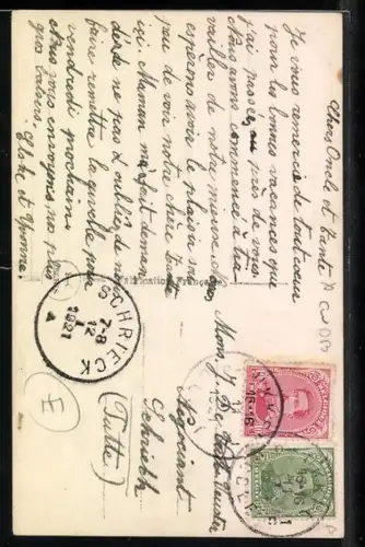 Foto-AK P. C. Paris: Junge im Matrosenanzug mit Tauben