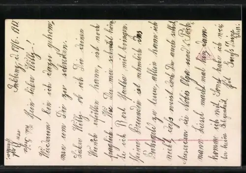 Foto-AK Amag Nr. 61411/3: Junges Paar in trauter Zweisamkeit