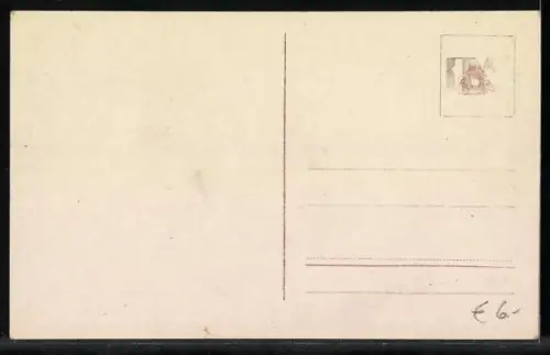 Foto-AK Amag Nr. 62707/5: Kleiner Junge küsst ein Mädchen auf die Wange