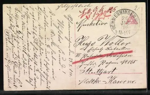 Foto-AK Amag Nr. K 275: Mannschaftssoldat in Uniform mit junger Frau auf einer Bank