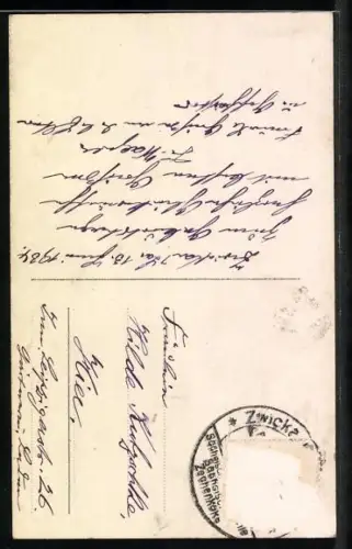 Foto-AK Amag Nr. 63471/5: Zwei kleine Mädchen mit Blumenkorb und Blumenstrauss