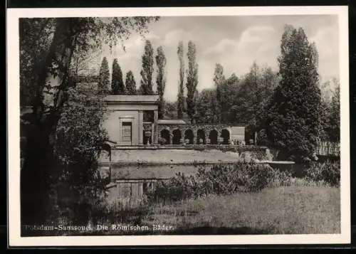 AK Potsdam, Sanssouci, Die Römischen Bäder