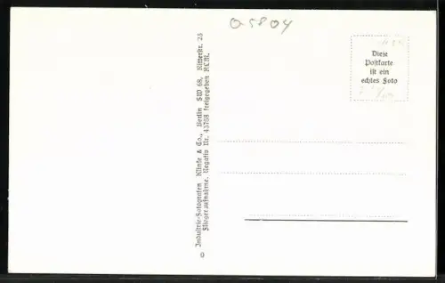 AK Friedrichroda /Thüringen, Ortsansicht aus der Vogelschau