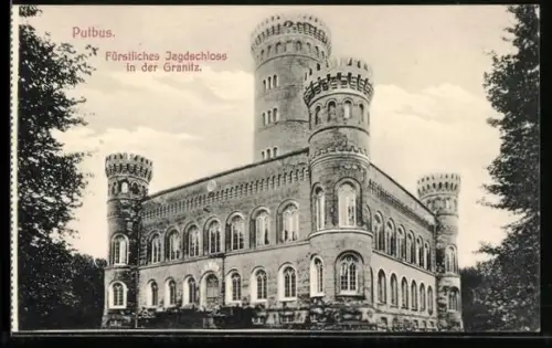 AK Putbus, Fürstliches Jagdschloss in der Granitz