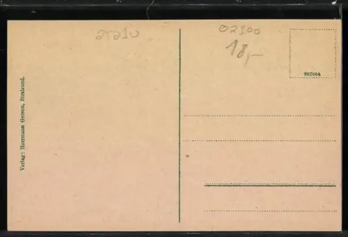 AK Stralsund, Marienkirche, Aussenansicht