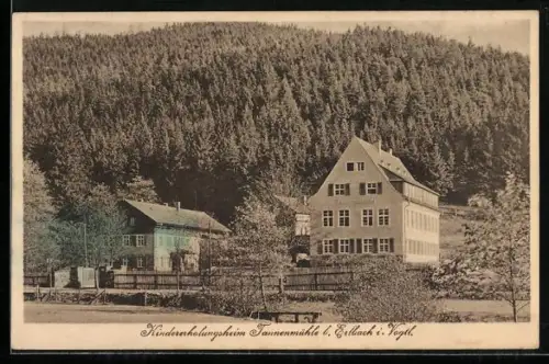 AK Erlbach / Vogtland, Kindererholungsheim