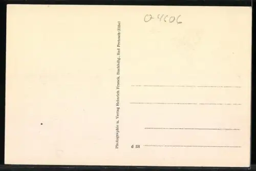 AK Pretzsch /Elbe, Kurpark Eisenmoorbad mit Besuchern