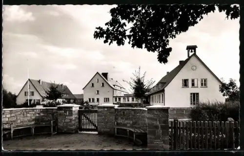 AK Soltau /Lüneburger Heide, Blick zum Altersheim