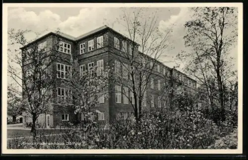 AK Soltau /Hannover, Blick zum Kreiskrankenhaus