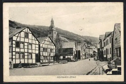 AK Heimbach / Eifel, Ortspartie