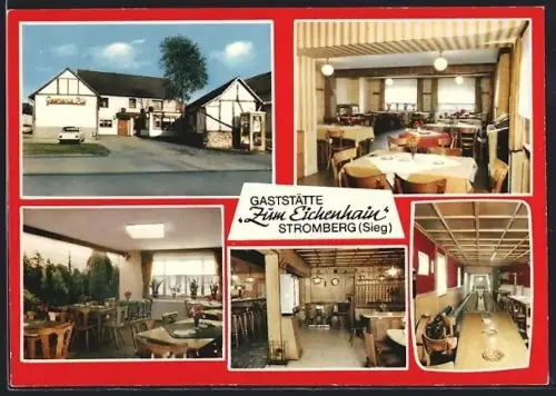 AK Stromberg /Sieg, Gaststätte Zum Eichenhain, Windeck 21
