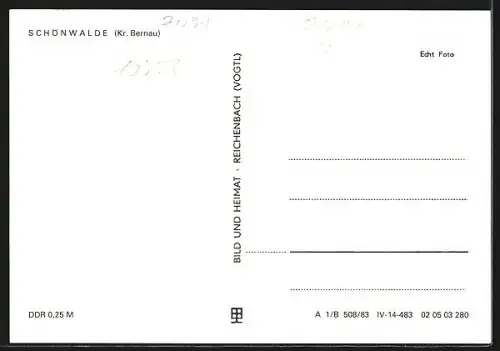 AK Schönwalde / Wandlitz, Gorinsee mit Strand-Idyll und Anglern