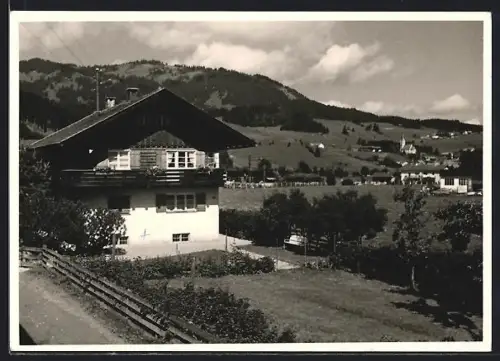 AK Rieden-Sonthofen, Hotel-Pension mit Umgebung