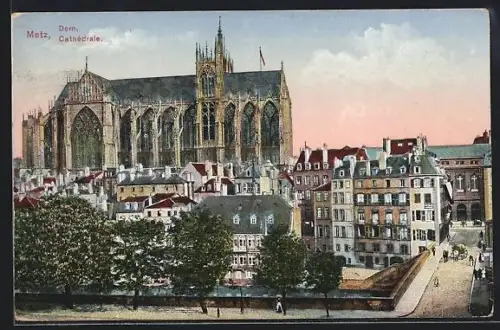 AK Metz, Blick zum Dom