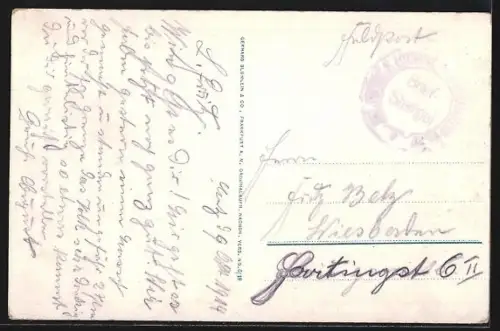 AK Metz, Blick zum Dom