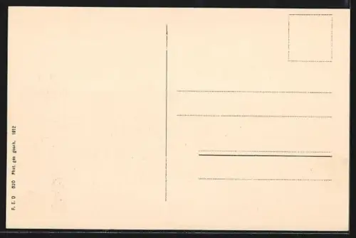 AK Metz, Vue générale de Metz