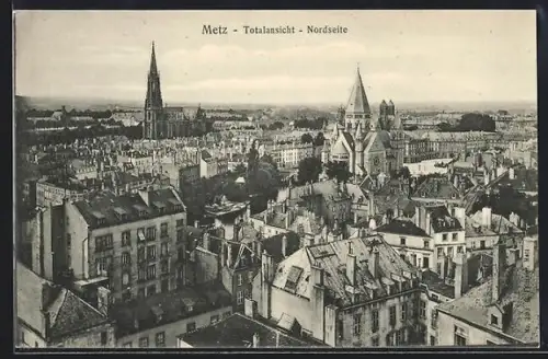 AK Metz, Totalansicht der Nordseite