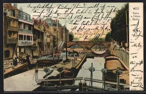 AK Metz, Partie a. Felsen-Staden