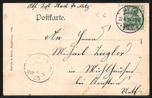 AK Metz, Partie a. Felsen-Staden